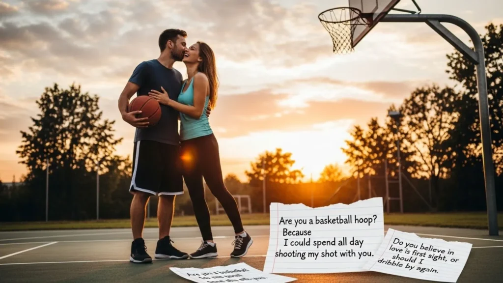 Romantic Basketball Pick Up Lines