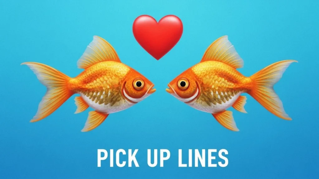 Romantic Goldfish Pick Up Lines