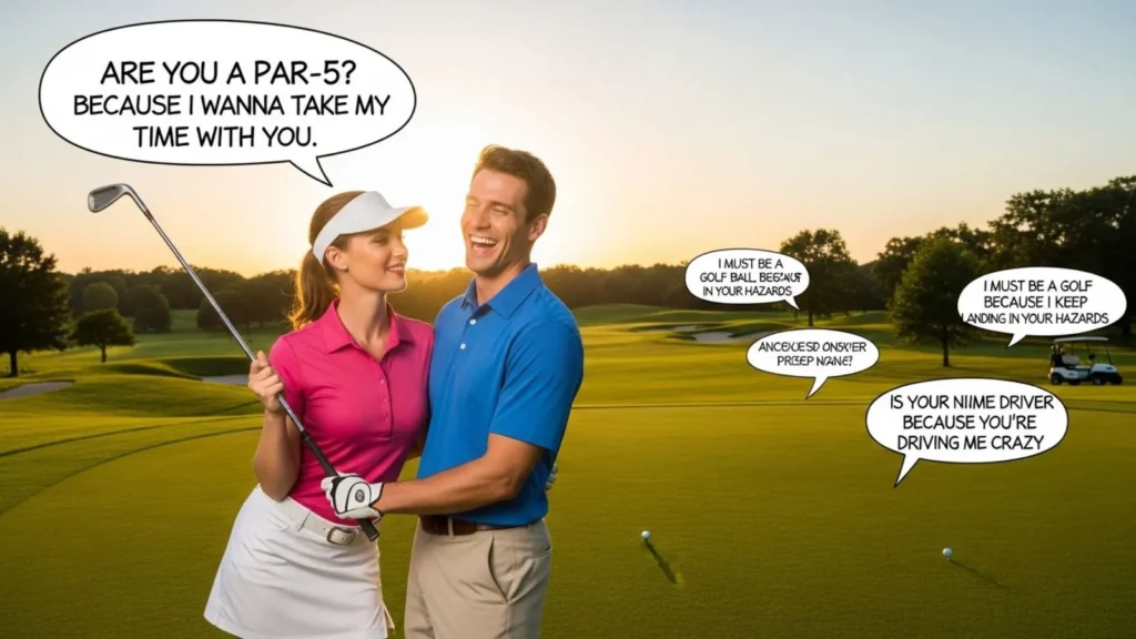 Romantic Golf Pick Up Lines