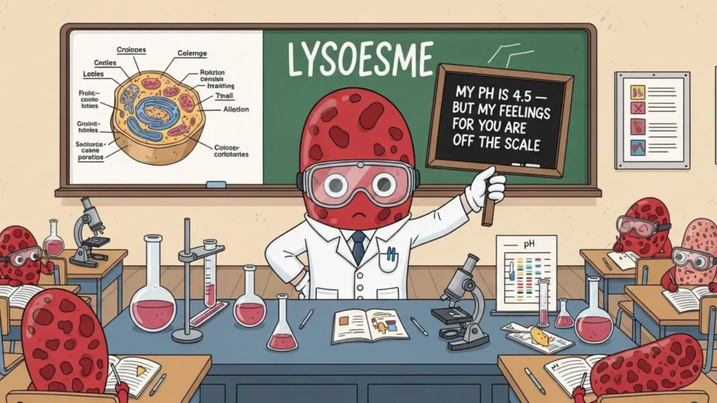 Science Lab Lysosome Pick Up Lines