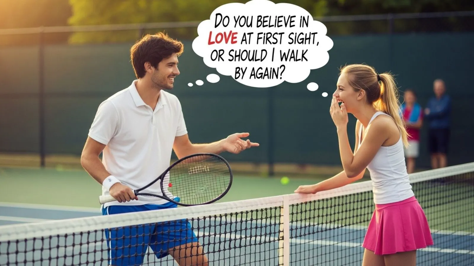 Tennis Pick Up Line