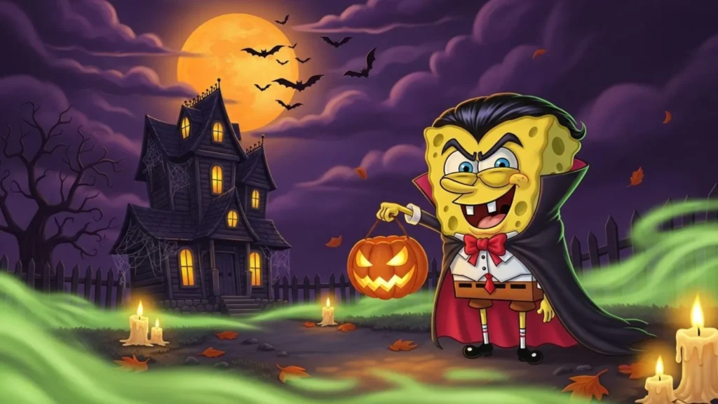 SpongeBob Pick Up Lines for Halloween