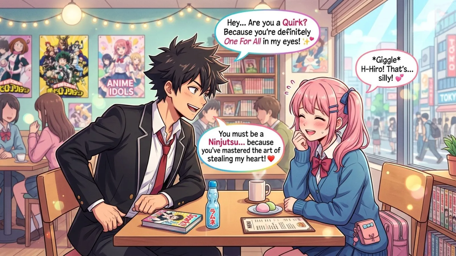 Anime Pick Up Lines