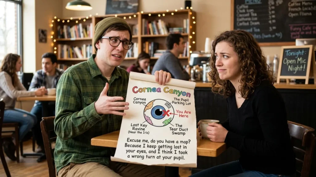 Funny Lost in Your Eyes Pick Up Lines