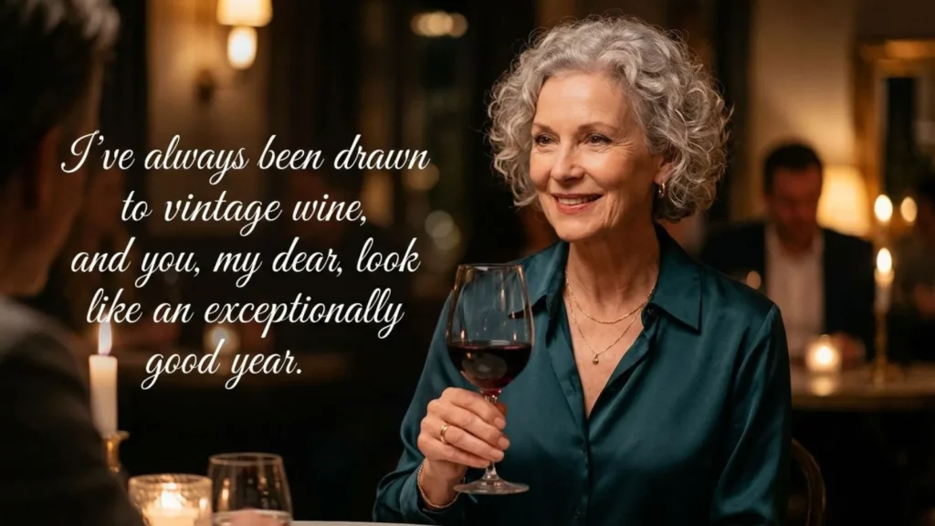 Best Pick Up Line for Older Woman