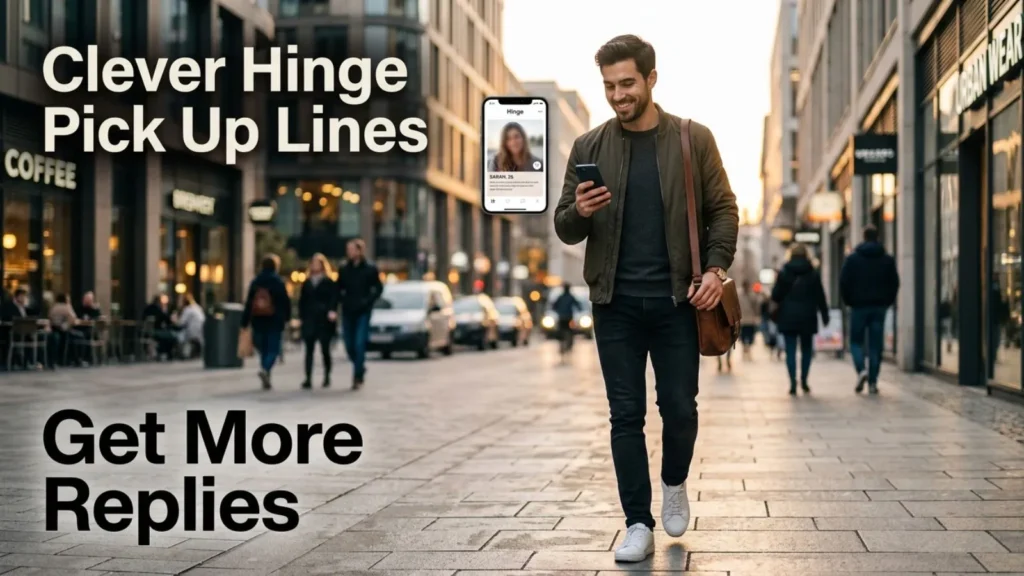 Clever Hinge Pick Up Lines