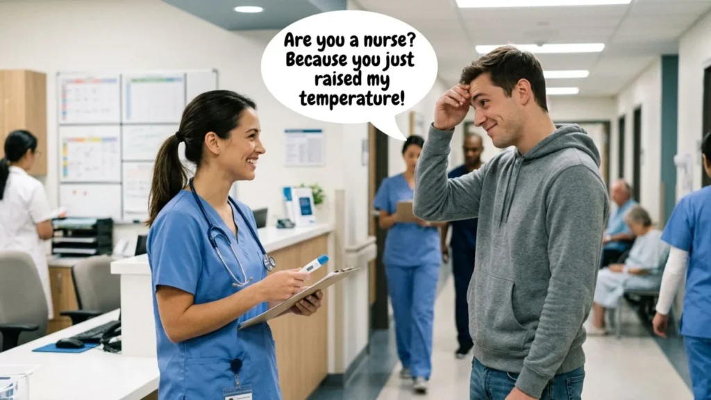 Cute Pick Up Line for a Nurse