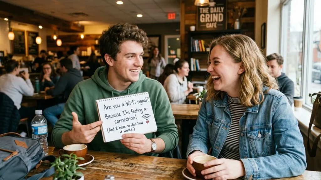 Funny Pick Up Line for Boys
